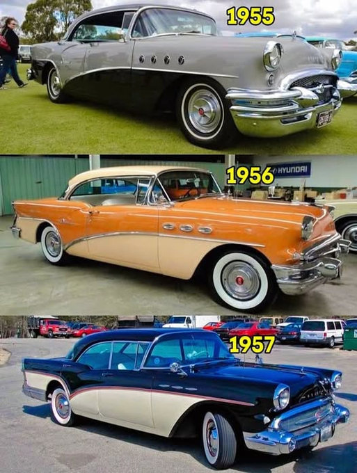 LenaJohnson_1's tweet photo. Which Tri-Five Buick is your dream cruiser? 🤔

1955 1956 or 1957 

You can only pick one! https://t.co/FqPliX5cyi