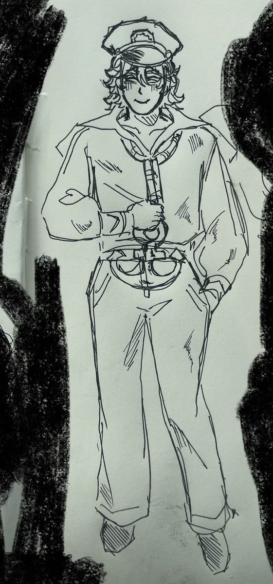 Gloobgorb's tweet photo. PEN DOODLES. FEATURING MY NEW #part3jojo OC I HAVENT YET SHOWN EVERYONE!
#doodles #jjba #pendoodles #jojo #oc #jojooc #jjbaoc #jotaro #josuke https://t.co/YympTmQNVF