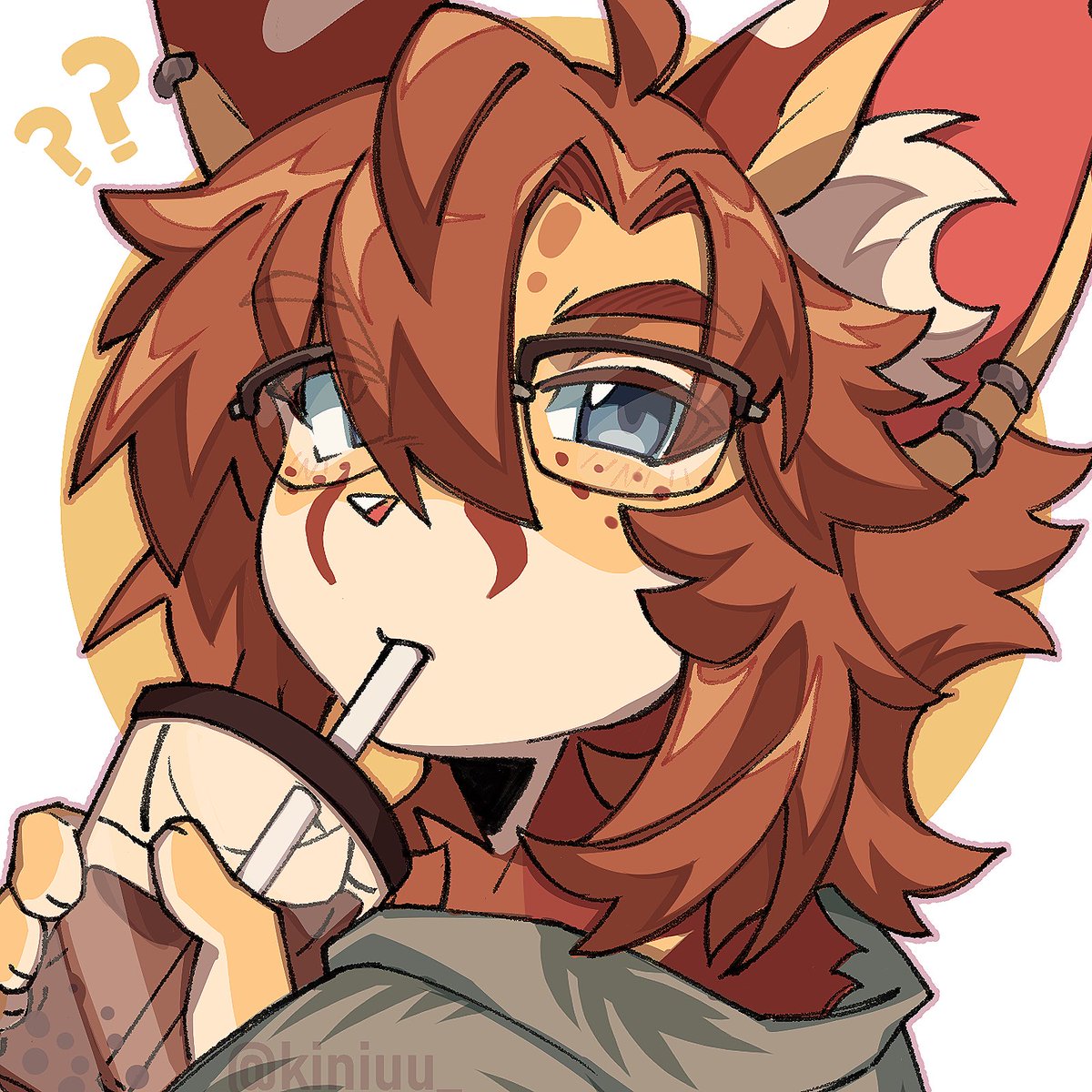 Kiniuu_'s tweet photo. Silly goofy aahhh 
#furry #furryart https://t.co/VpbLAaLHlx