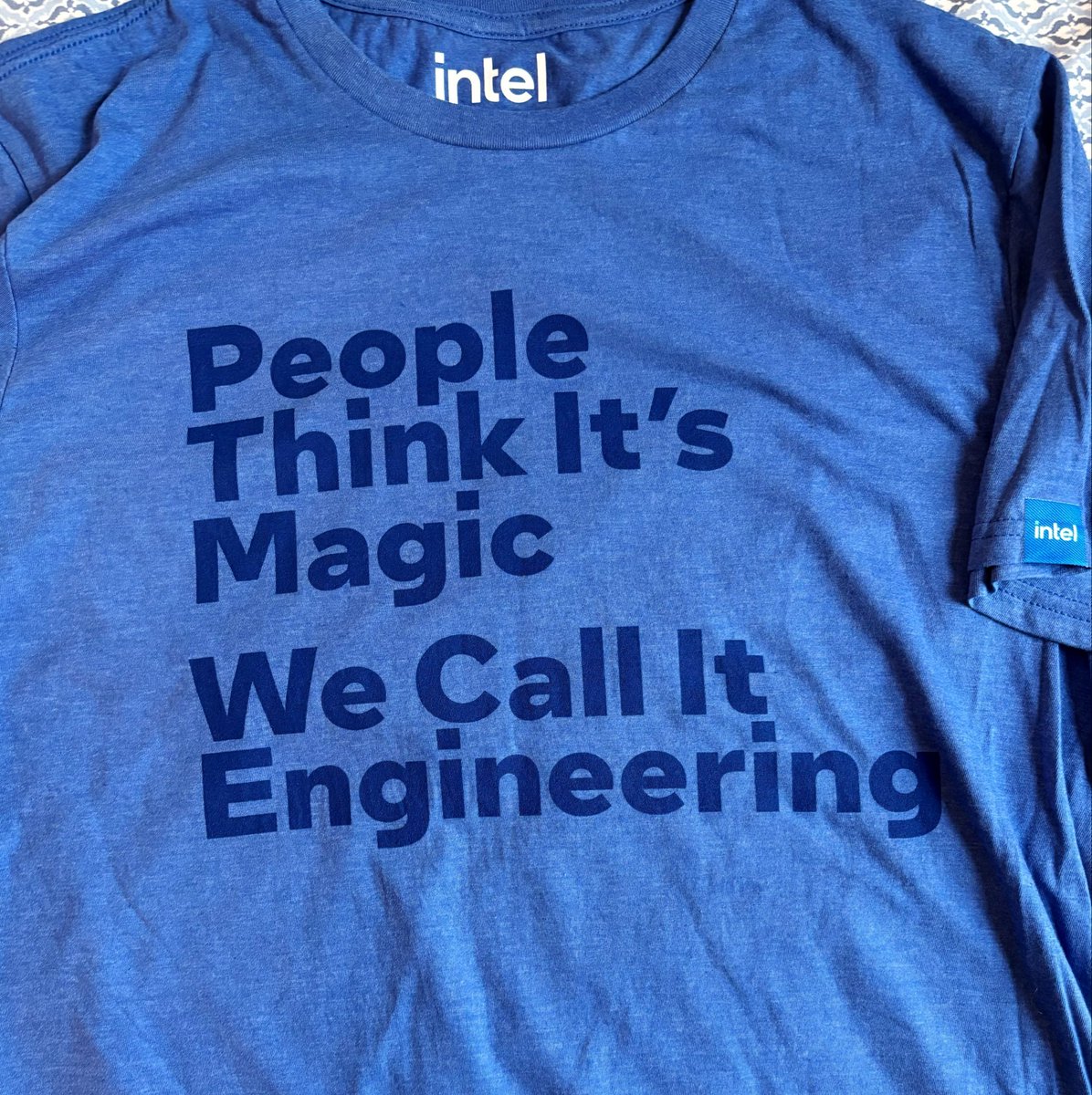 magicsilicon's tweet photo. “Any sufficiently advanced technology is indistinguishable from magic.” 

Arthur C Clarke https://t.co/F0RY1FVCmi
