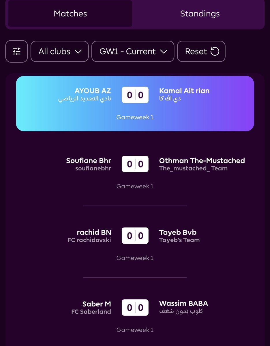 kamalaitrian's tweet photo. دوري الفقراء 💪
الجولة 1 ✅
#FPL https://t.co/2FfqjLz9iv