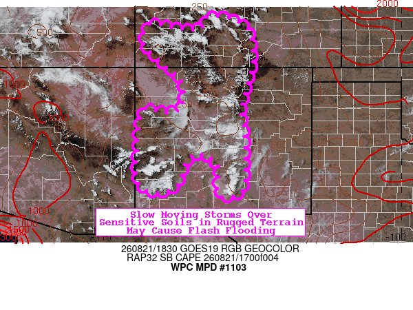 NWSWPC's tweet photo. #WPC_MD 1103 affecting Southern Rockies, #cowx #nmwx, https://t.co/S1IL8ePyLk https://t.co/XORcQh9nC8
