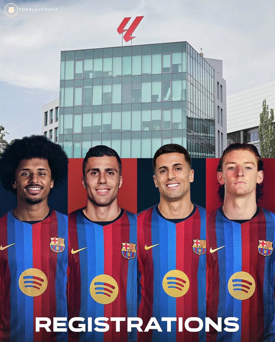 Allosh_FCB's tweet photo. 💙❤️

رسميا تم تسجيل كل الصفقات في الليغا ✅ https://t.co/vdwYKJj3eX