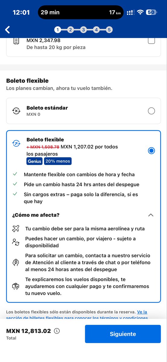 lof1240's tweet photo. @avianca Compré un boleto flexible y ahora que quiero cambiar el regreso me cobran una tarifa más alta que el original redondo!!!
Y no hay con quien hablar, su whatsapp no sirve de nada. 
Adjunto la prueba de que compré boleto flexible. Ya pagué por adelantado para tener cambios. https://t.co/eLIcJc3XW0