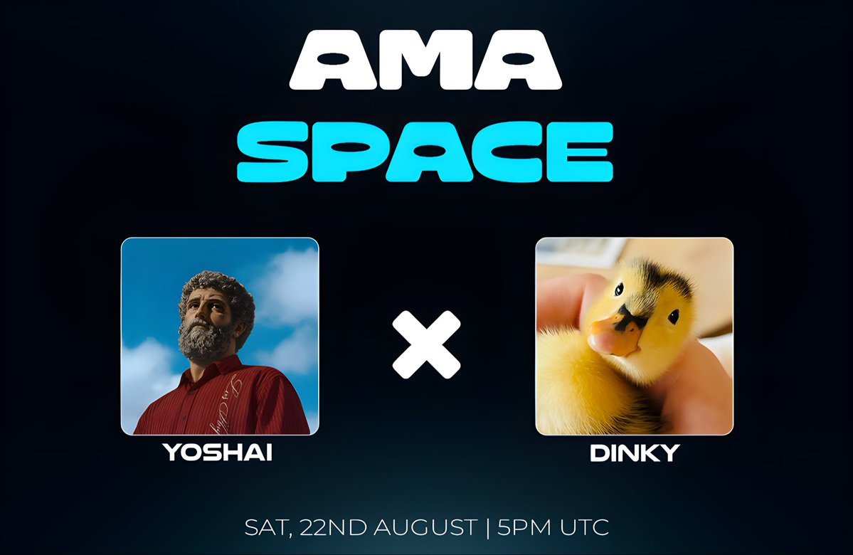 ducklingdinky's tweet photo. 🎙️ $DINKY AMA ANNOUNCEMENT 🦆🔥

Join us for a $DINKY AMA as we discuss the latest updates, upcoming plans, and answer your questions live.

📅 Date: Saturday, August 22nd
🕖 Time: 5:00 PM UTC
🎤 Host: @meetyoshai 

Don’t miss this opportunity to hear directly from the team, learn more about what’s ahead for $DINKY, and be part of the conversation.

Set your reminders, invite your friends, and let’s make it a packed space! 🚀💛

#DINKY #BabyDuck #AMA #Solana #Crypto