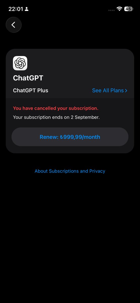 LetsCook_M's tweet photo. @poteto @bot What if the subscription made on AppStore, which doesnt sent cancellation notice. That only shows subscriptions status https://t.co/2a0SW7PXH5