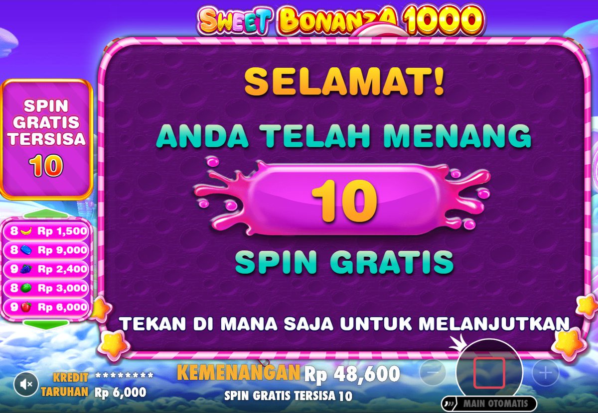 Salcasafitri's tweet photo. 💥 52 JUTA LEBIH DALAM 15 SPIN! 💥Bukti kalau keberuntungan bisa datang kapan aja! 😱💰
🎯 Rp 52.889.100 berhasil diraih dalam 15 SPIN GRATIS! 🔥🍀#Hoki #JackpotBesar #SpinGratis #MenangHariIni

https://t.co/nhrTjMkxUD
https://t.co/nhrTjMkxUD
https://t.co/nhrTjMkxUD https://t.co/aWnvhzoRxy