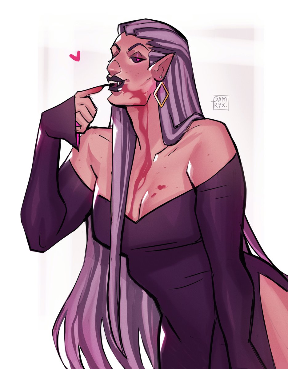 Samvry_'s tweet photo. Vampire Eleanor🩸 #warframe #warframe1999 #eleanornightingale #tennocreate https://t.co/jPClSRKzOm