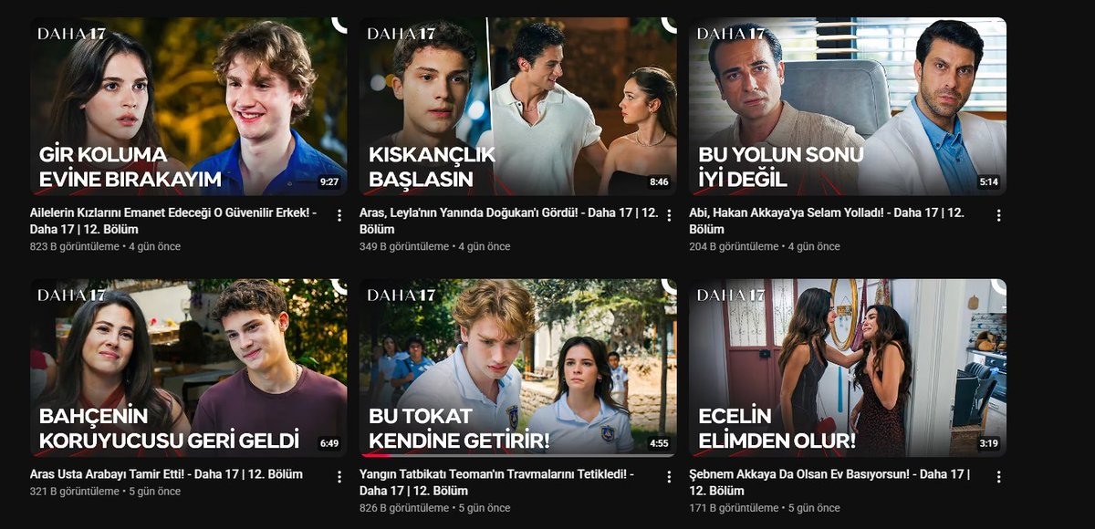 likeasadfairy's tweet photo. daha17 nin youtube kanalındaki arl*y ve teoden arasındaki goruntulenme farkına bakın siz hafife almaya devam edin final verdikten sonra da pohpohlarsınız menemeninizi @daha17dizi https://t.co/8YEfJBIy6k