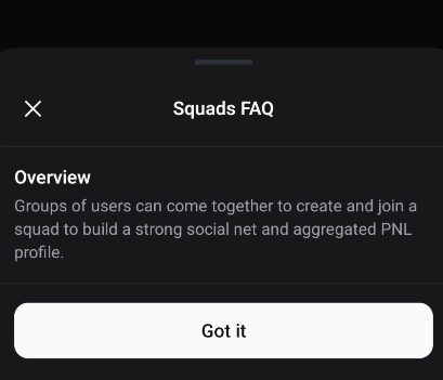 0xVidocq's tweet photo. pumpfun is bringing Squads.

Basically FOMO’s clan system, almost 1:1.

UI is already live. I created the first one:

pumpfunsquad

Again, big meta early.

Endpoint for the skeptics(check ca):

https://t.co/HCdl6FvoPC

(Doesn’t open on mobile yet(for you) — open it from a browser where pumpfun is already loaded)