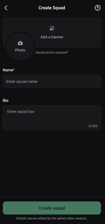0xVidocq's tweet photo. pumpfun is bringing Squads.

Basically FOMO’s clan system, almost 1:1.

UI is already live. I created the first one:

pumpfunsquad

Again, big meta early.

Endpoint for the skeptics(check ca):

https://t.co/HCdl6FvoPC

(Doesn’t open on mobile yet(for you) — open it from a browser where pumpfun is already loaded)