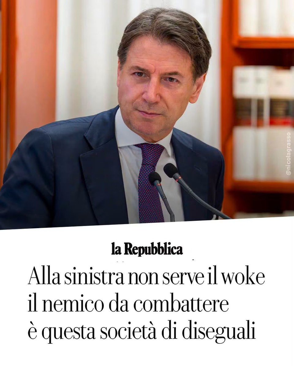 NicolaGrasso68's tweet photo. Su La Repubblica di oggi trovate un intervento puntuale e illuminante di Giuseppe Conte, che vi invito a leggere perché è un vero e proprio saggio che traccia la bussola delle sfide sul piano politico, giuridico, economico e sociale. Buona lettura! https://t.co/igvTK5meRq