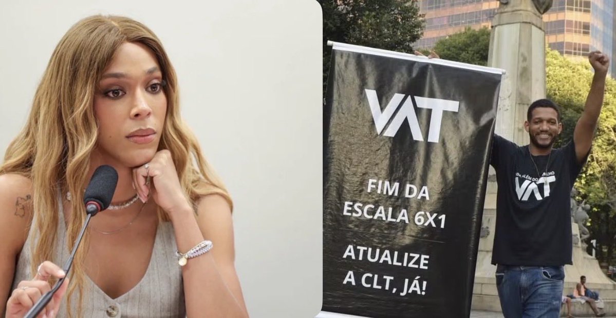 gilmilao's tweet photo. LEMBRE-SE DISSO:

Foram necessários uma mulher trans que já morou na rua e um homem gay que já trabalhou como balconista para trazer a maior conquista trabalhista dos últimos 38 anos! https://t.co/GW26UdYanC