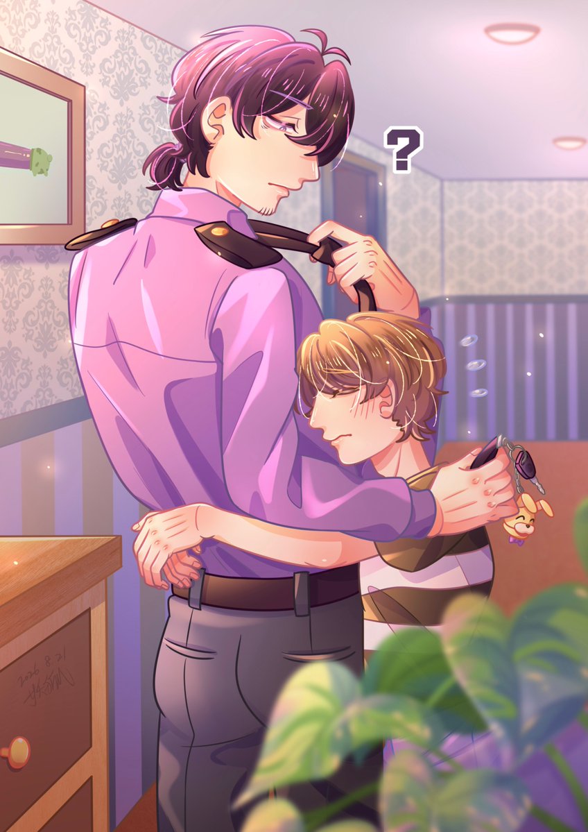 cc_iscute's tweet photo. “D-Dad, you’ve worked really hard.”

#aftoncest #willevan https://t.co/AsO3WzfKNi