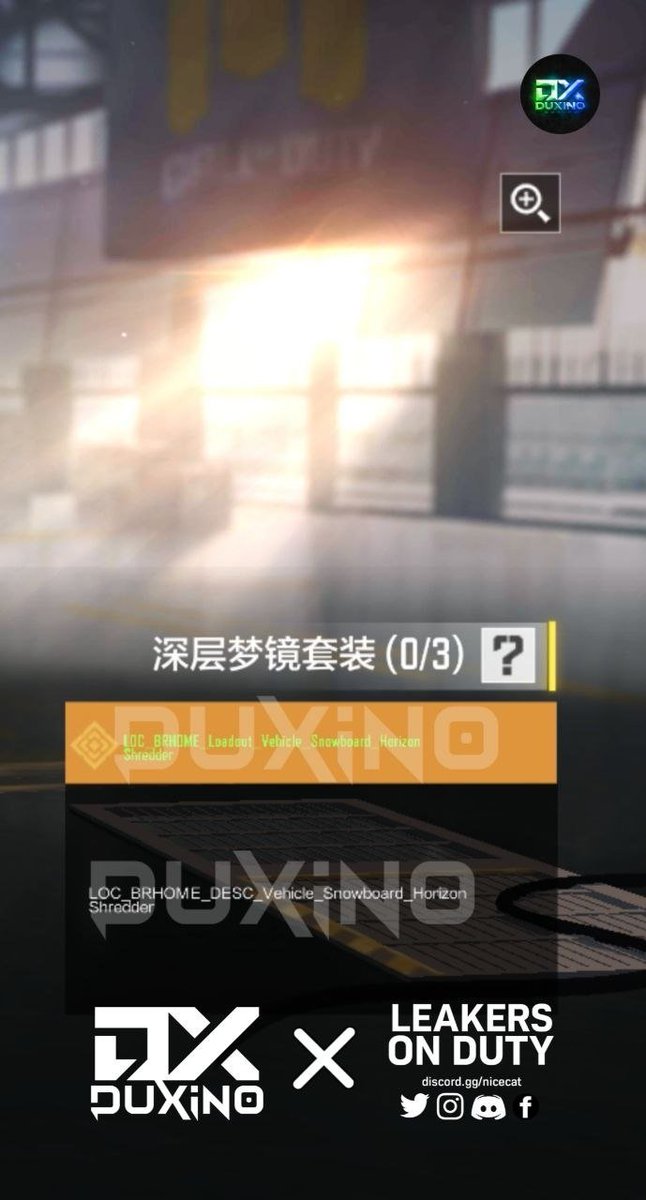 DuxinoYT's tweet photo. • New Legendary Snowboard For S8 - 2026

🟡 Snowboard - Horizon Shredded

#CallofDutyMobile #CODM #CODMobile https://t.co/ez6HK5ZulI