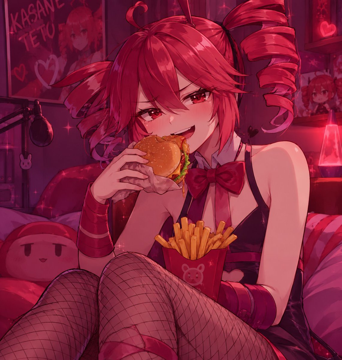 TetoAngelic's tweet photo. Mhhhh, I'm so lazy tonight (*´ω｀*)

Can you fincucks $end me some food cashie? I'm craving a hamburger~⁽⁽ଘ( ˊωˋ )ଓ⁾⁾ https://t.co/cUA4LgqBQm