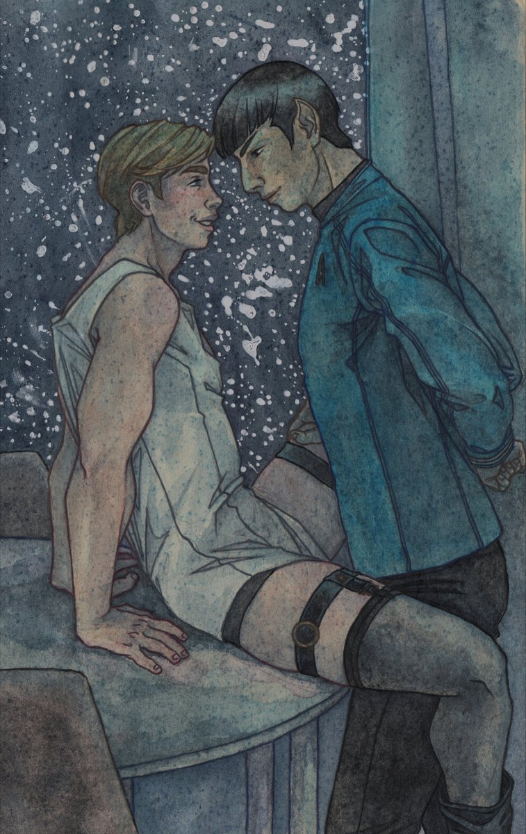 LobSTAR002's tweet photo. Перерисовала старую картинку

#spirk #startrekaos https://t.co/JdWnKRe8Gv