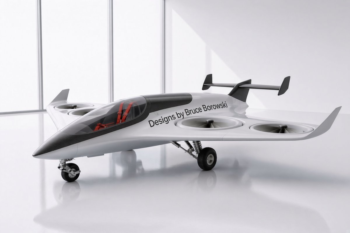 BruceYmxc87's tweet photo. The dream is alive: to build my personal ultralight transport. I have to make honourable mention to Grok for all his help and documentation. If anybody is interested in building these give me a shout I can draw up an introductory package for $1500 and a full set of plans for $8500