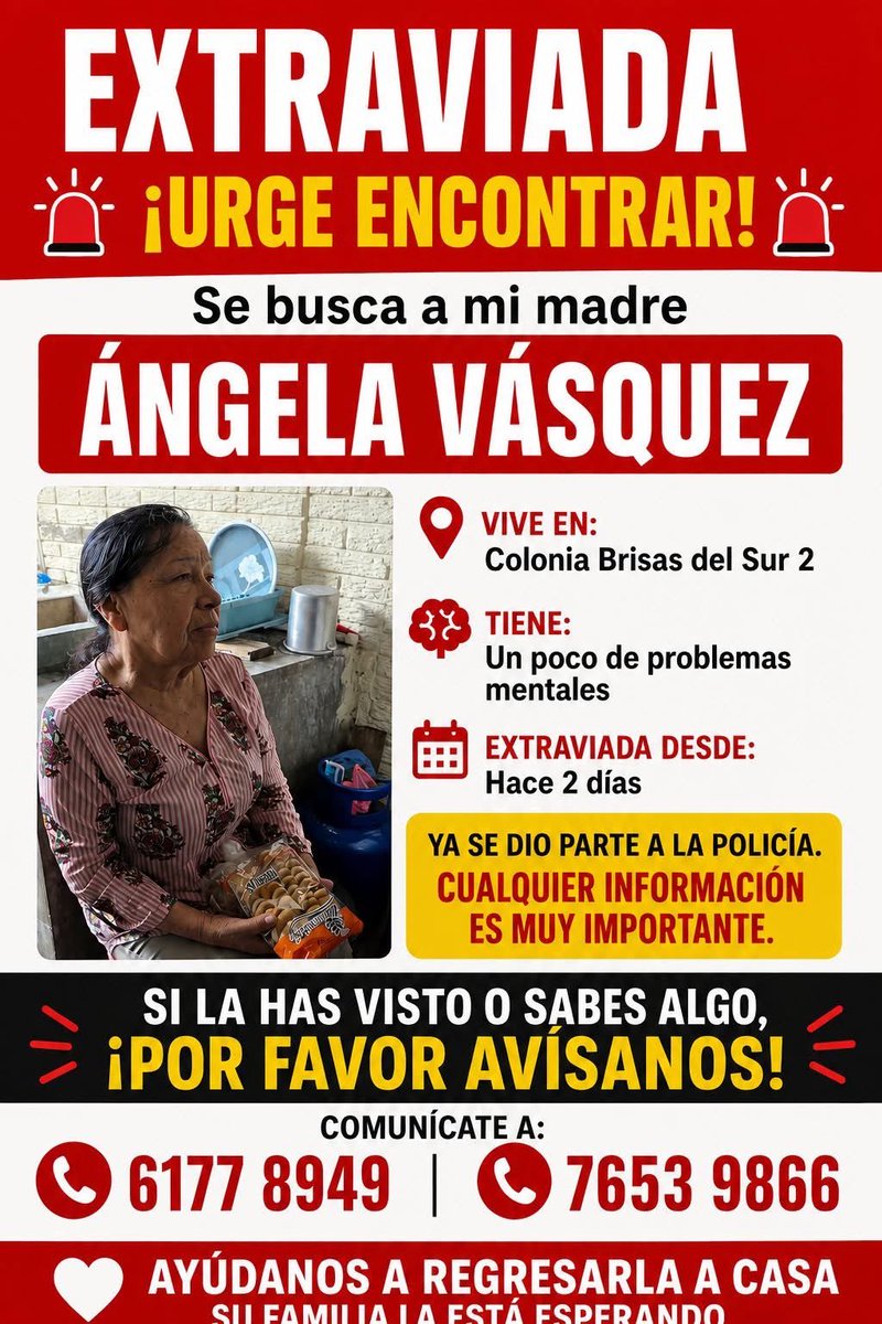 DesaparecidosSV's tweet photo. EXTRAVIADA https://t.co/83C3h0Ased