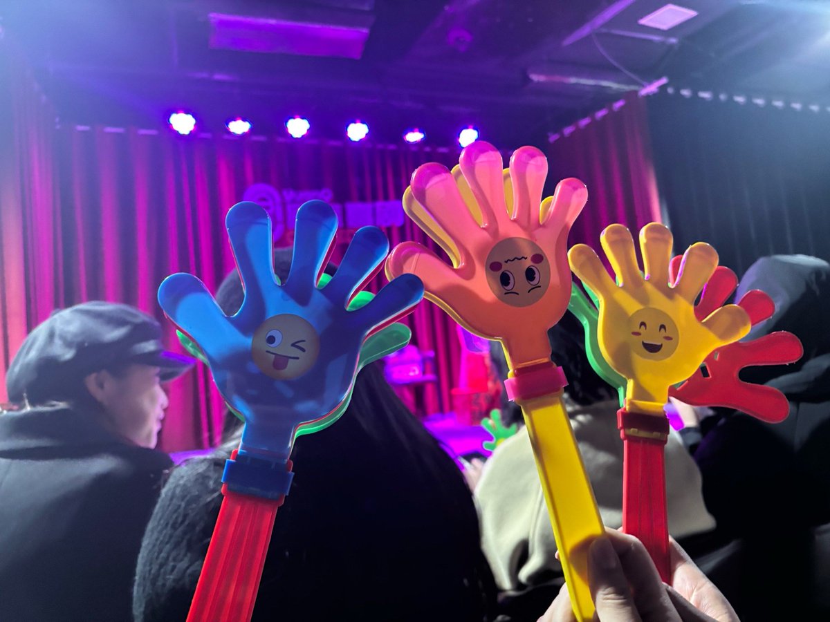 Hamdan1Saif's tweet photo. Just wrapped the most chaotic, fun-filled variety show taping ever! My voice is gone from laughing too hard and I’m already counting down to the next episode https://t.co/vPowejr0LU