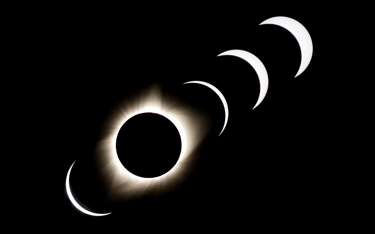 Dave_Merriman's tweet photo. @NationalEclipse Visible from my house, but I went out into the country to get closer to the center line. https://t.co/PUH9vjjUhT