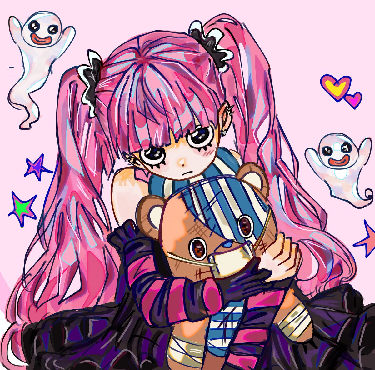 purrkiio's tweet photo. Perona has been living in my head rent free ˙˚ʚ(´◡`)ɞ˚ | #Perona #OnePiece #OnePieceFanart #OPFanart #Peronaonepiece https://t.co/P1Grfmqoat
