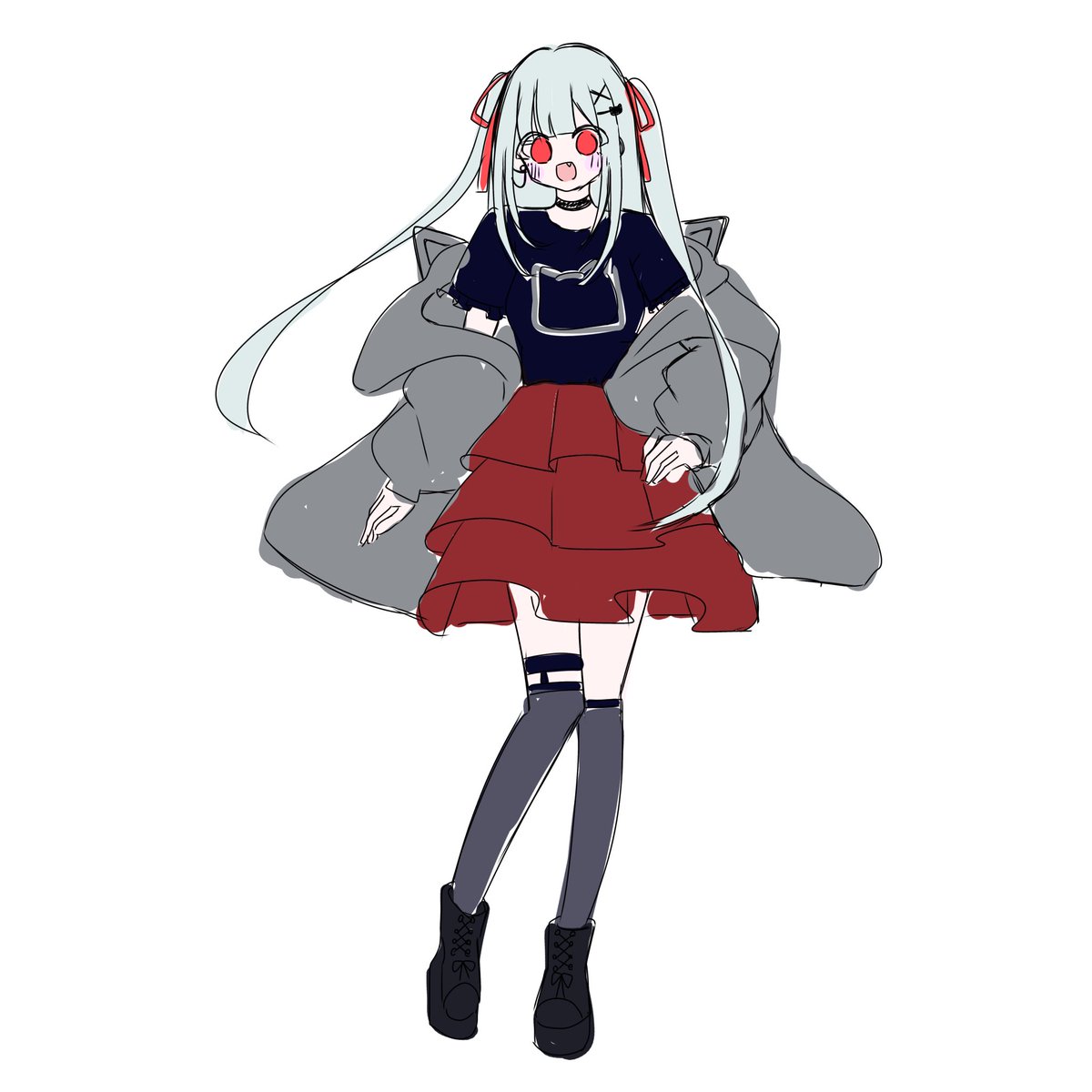 nanos2_sty's tweet photo. オリキャラちゃんを作ってみるなど https://t.co/auIp7ypEDx