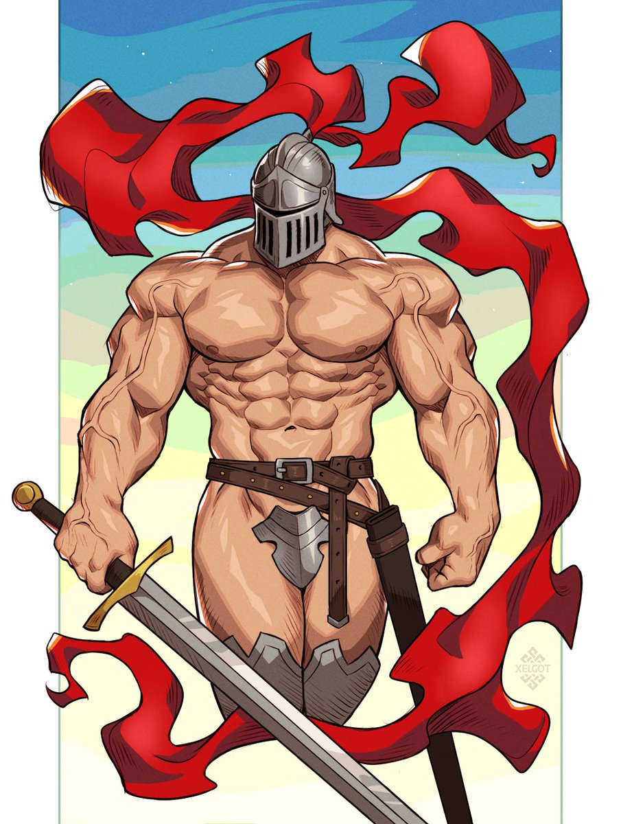 xelgot's tweet photo. ⚔️ Knight ⚔️

Other versions are up on my p-site ✨ https://t.co/kWHWeOfJEi