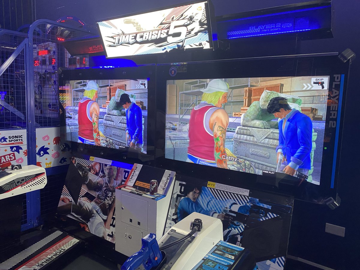 CRetrogaming's tweet photo. Time crisis 5, #namco #timecrisis https://t.co/Dskfhri9ZM