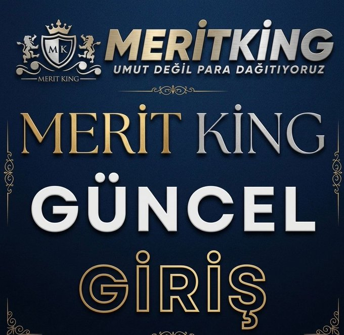 meritkingca's tweet photo. 🎰Meritking Yeni Adresinde!

Giris : https://t.co/n3eqlsEr9Z https://t.co/Wf1zz84FW5