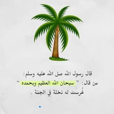 selena4321star's tweet photo. سبحان الله وبحمده، 
سبحان الله العظيم؛
غراس الجنة ونعيمها. https://t.co/Wb4L0qzB6b