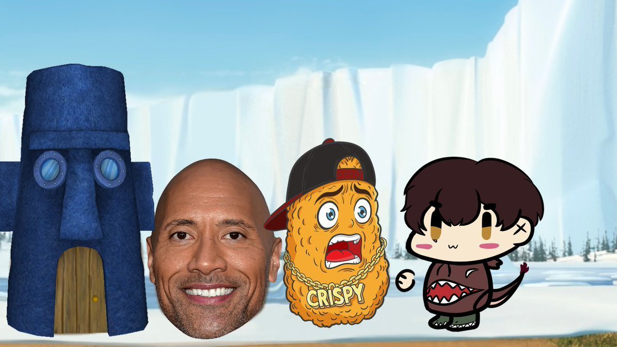 CrispyNuggetVT's tweet photo. @EnTyranno The rock and squidwards house 🤣 https://t.co/xvqL8apWwD