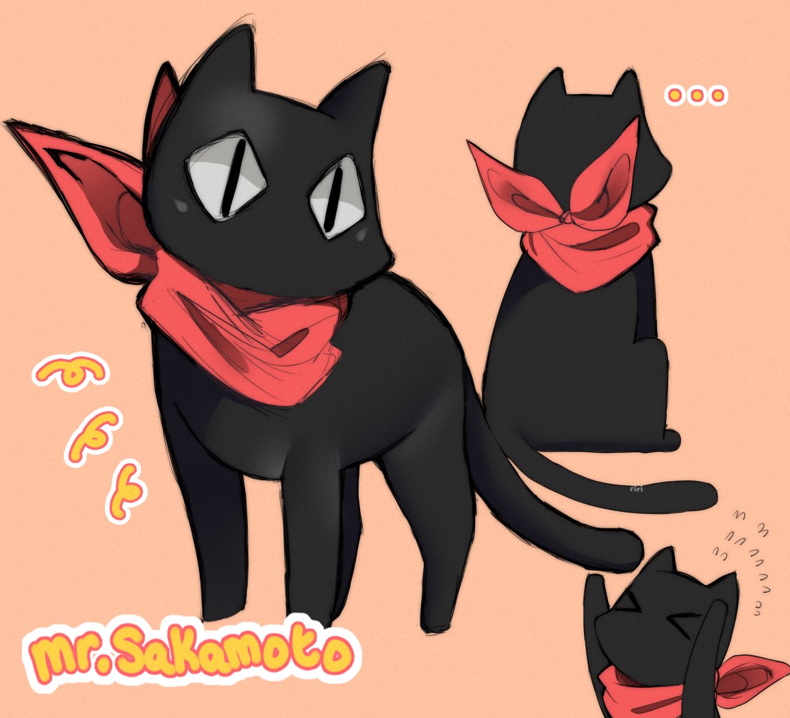 kewpiemayocat's tweet photo. Mr. Sakamoto colored doodles 🧣 https://t.co/JGjJscgcue