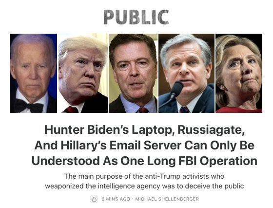 TheSCIF's tweet photo. The Russian Coup, Hunte's laptop, and Hillary's email server were always connected.

It is all the same, long, continued operation to undermine Trump and the United States itself, to retain power, and cover up all their money laundering, and other illegal activities.

They're all seditious traitors, who must pay a price for their crimes.