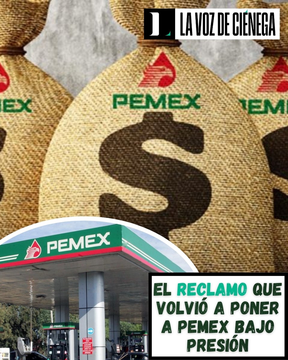 lavozdecienega's tweet photo. 🚨💰 “Unos cuantos #casos pendientes”. #Proveedores pusieron en #duda las cuentas de #Pemex... https://t.co/qLvmHfk6pb
