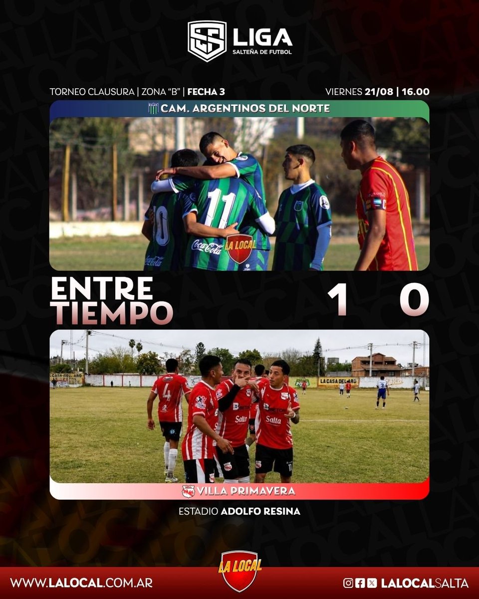 CarlosSC90's tweet photo. 🏆 #Anual2026|Clausura - Zona B- Fecha 3| FINAL DEL 1° TIEMPO
⚽ El "Camión" le gana al "Gallo" por la mínima diferencia 
📌#FusiónCAN 1 🆚📌#VillaPrimavera 0 https://t.co/gcTgKEvb8d