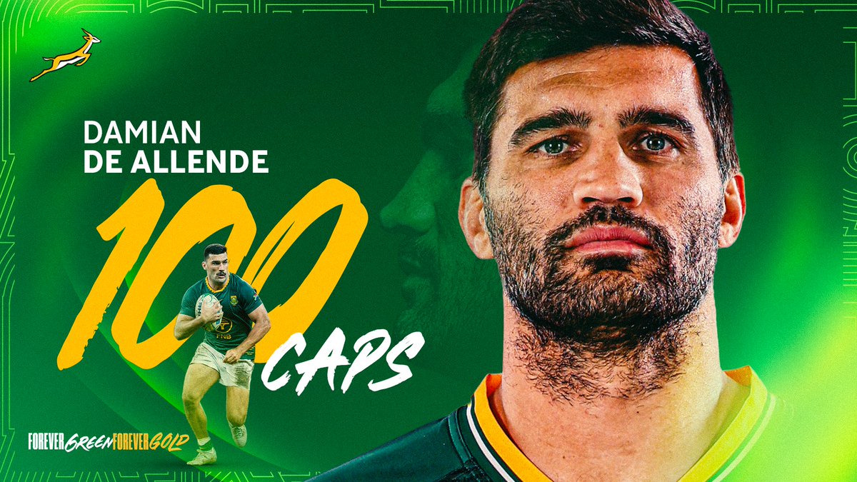 Springboks's tweet photo. Thank you for 12 years of highlights, Doogz 🤝
#Springboks #ForeverGreenForeverGold https://t.co/q02EQRzxw0