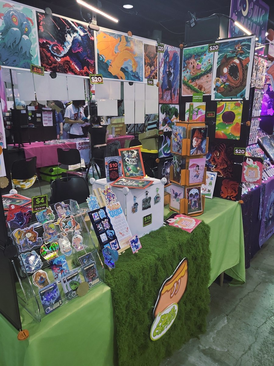 FlanCortes's tweet photo. Day 1 at anime magic with @sabvela! At booth 64👈 https://t.co/x6zAhEe6cB