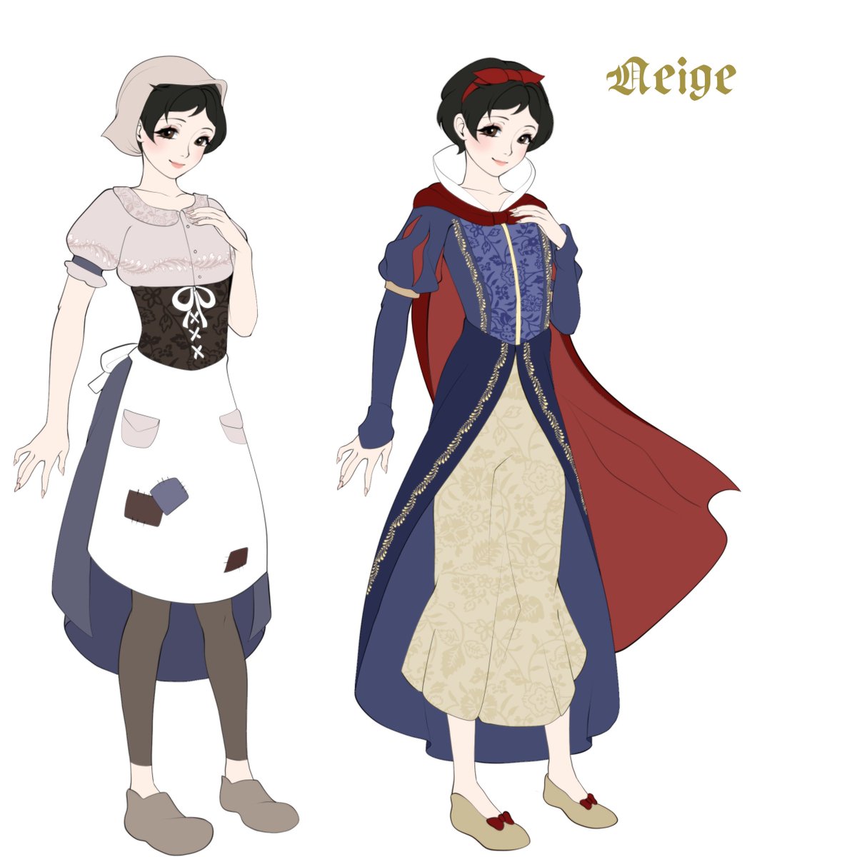 grimhildereal's tweet photo. My TWST Vil and Neige fairytale au series :) Feel free to ask questions! 

#twistedwonderland #twst #twstneige #vilschoenheit #twstvil #neigeleblanche #twsttwt #twstfanart #fanart #snowwhite https://t.co/Zij0RVjm26