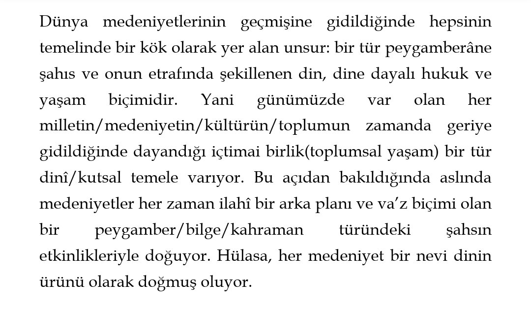 mufakkir_114's tweet photo. Tahsin Görgün'ün Teklif Dergisi 27. Sayısına yazdığı "Nübüvvet A Priorisi/Zorunluluğu" adlı yazının ana fikrine binaen 'Medeniyetler peygamberlerin ürünüdür' görüşü.
#islam #din #felsefe #tarih #religion #philosophy #history https://t.co/f2acHiY1yd