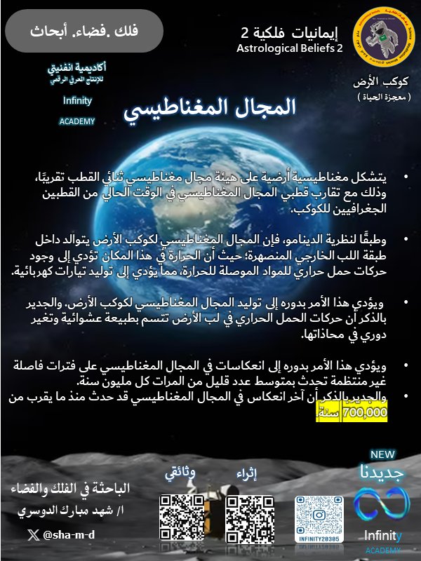 infinity20305's tweet photo. #اكاديمية_انفنيتي 
#الباحثة_شهد_الدوسري 
#ايمانيات_فلكية 
#انتاج
#فضاء
#فلك
#علوم
#ابحاث
#تلسكوب
#كوكب_الارض
#معجزة_الحياة
#قريبا 
#محطة_الفضاء
#وكالة_الفضاء https://t.co/D7O0pkV8Hg
