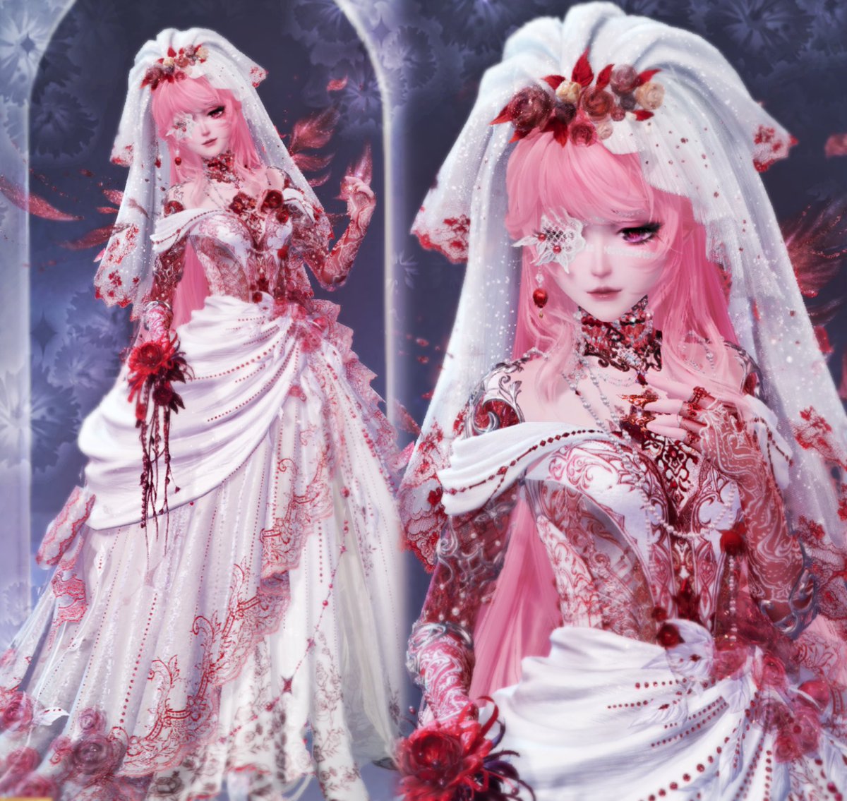 yjjiu7's tweet photo. 𝐴 𝐹𝓊𝓃𝑒𝓇𝑎𝓁 𝐷𝒾𝓈𝑔𝓊𝒾𝓈𝑒𝑑 𝑎𝓈 𝑎 𝒲𝑒𝑑𝑑𝒾𝓃𝑔🍷🥀

#infinitynikki #infinitynikkitwt https://t.co/RnVgqaBRzw