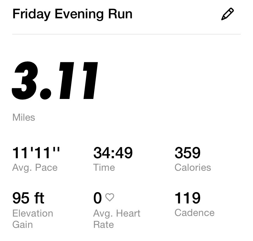 racaronitime's tweet photo. First time running 5k outside of an event #eleveneleven #devilonmyshoulder https://t.co/4ncBCABi6F