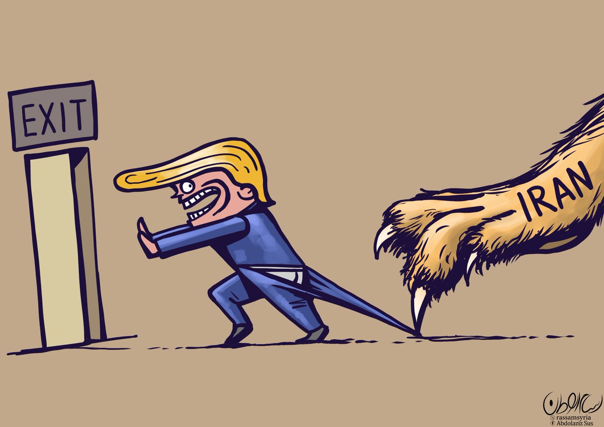 IraninSA's tweet photo. No way out... https://t.co/HPd7Zcja5p