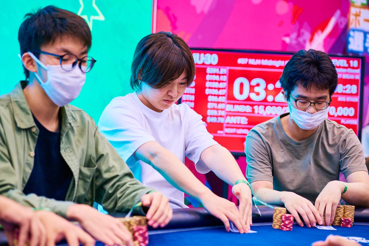 U30__poker's tweet photo. 【#07 NLH Midnight Ⅰ】

6位 そらぽん様 (@SORA_wawawa)、7位 ほたて様 (@menma07280)
8位 kou様 (@g01534772)

選手契約がオファーされます！
おめでとうございます！👑✨

#学生ポーカー選手権
#青春賭けなきゃ戦えない https://t.co/0Kl0imwmNI