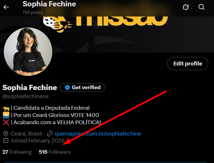 sophiafechinece's tweet photo. Será que a militancia da missão consegue jogar o meu Twitter para 1k? Ajudem a federal do Ceará a crescer...

O futuro é GLORIOSO! O Ceará é GLORIOSO!! https://t.co/QAU6JkQiew