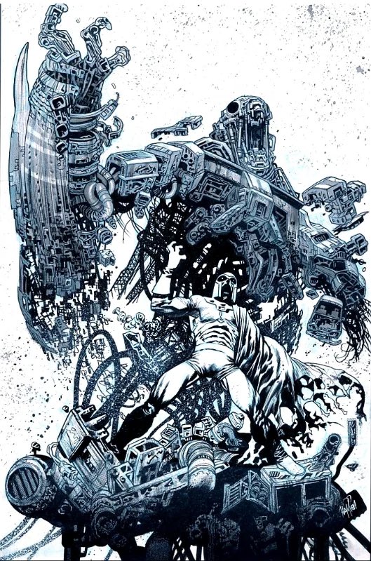 JoeMulv's tweet photo. James Harren’s art is unbelievable. https://t.co/F08dBQ2Rk4