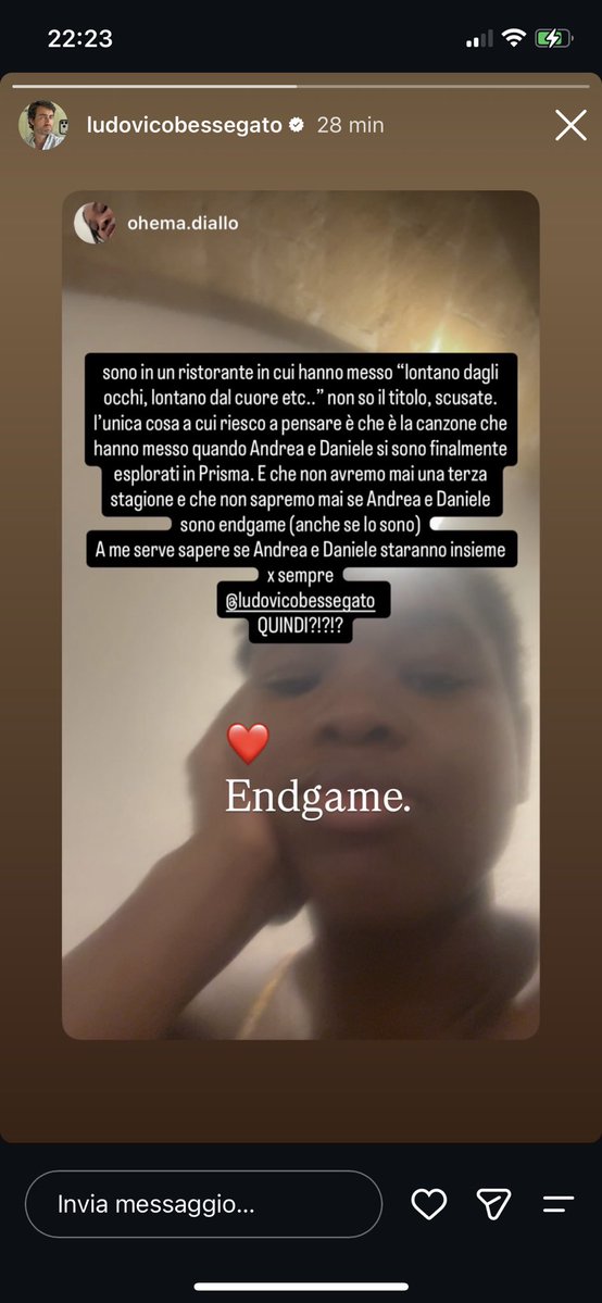 iimsilvia's tweet photo. bessegato ha confermato che andrea e daniele sarebbero stati endgame nella terza stagione di prisma e io ora devo solo farmi fuori perché questa resterà la mia serie del cuore e non ci posso ancora credere che è stata cancella https://t.co/5eK5AO3Enh
