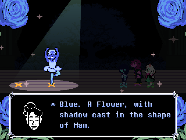 UT_Characters2's tweet photo. Today's #deltarune character of the day is Blue! https://t.co/BmOyXVXHXO