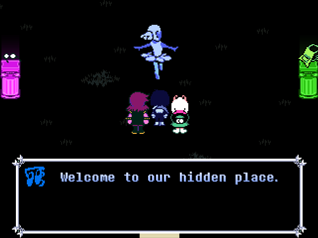 UT_Characters2's tweet photo. Today's #deltarune character of the day is Blue! https://t.co/BmOyXVXHXO